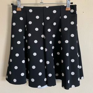 Zara Polka Dot Mini Skirt